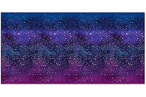 Beistle Galaxy Backdrop: Out-of-this-World Cosmic Decoration