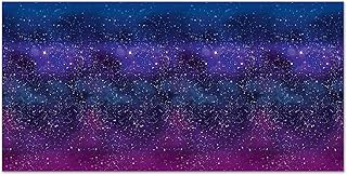 Galaxy Wall Backdrop Photo Booth Beistle Printed Plastic Cosmic Galaxy Backdrop Wall DÃ©cor Space Theme Photo Background Birthday Party Supplies