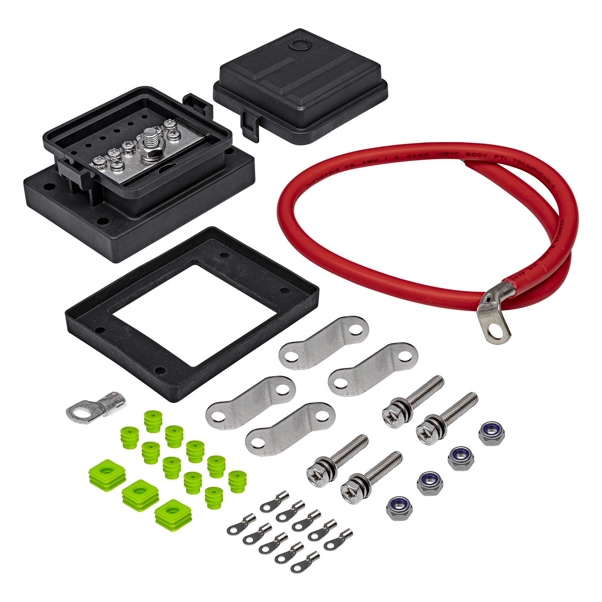 Waterproof Ground Power Distribution Terminal Block Battery Bus Bar