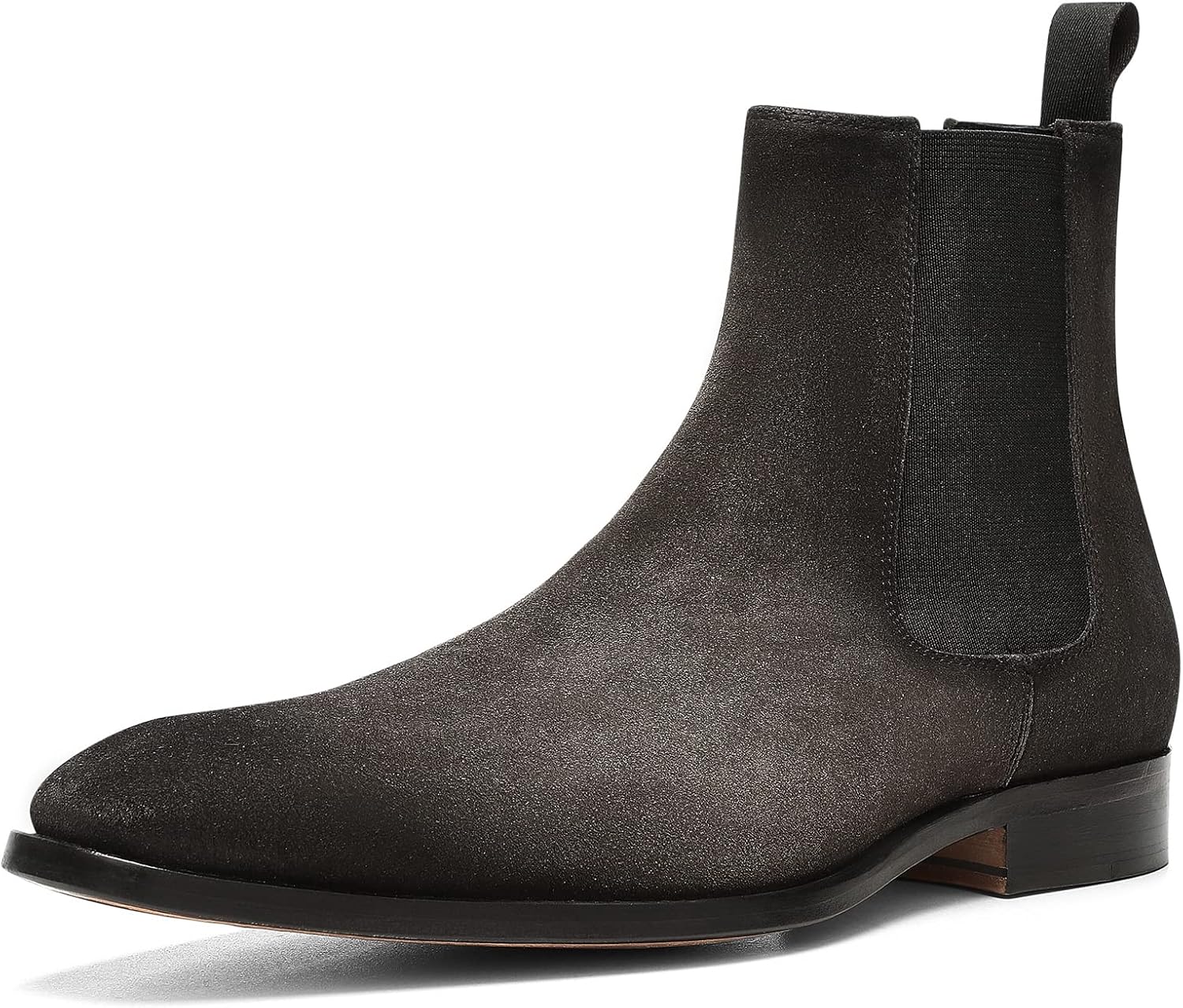 Donald Pliner Men's Chelsea Boot, Dark Grey, 12