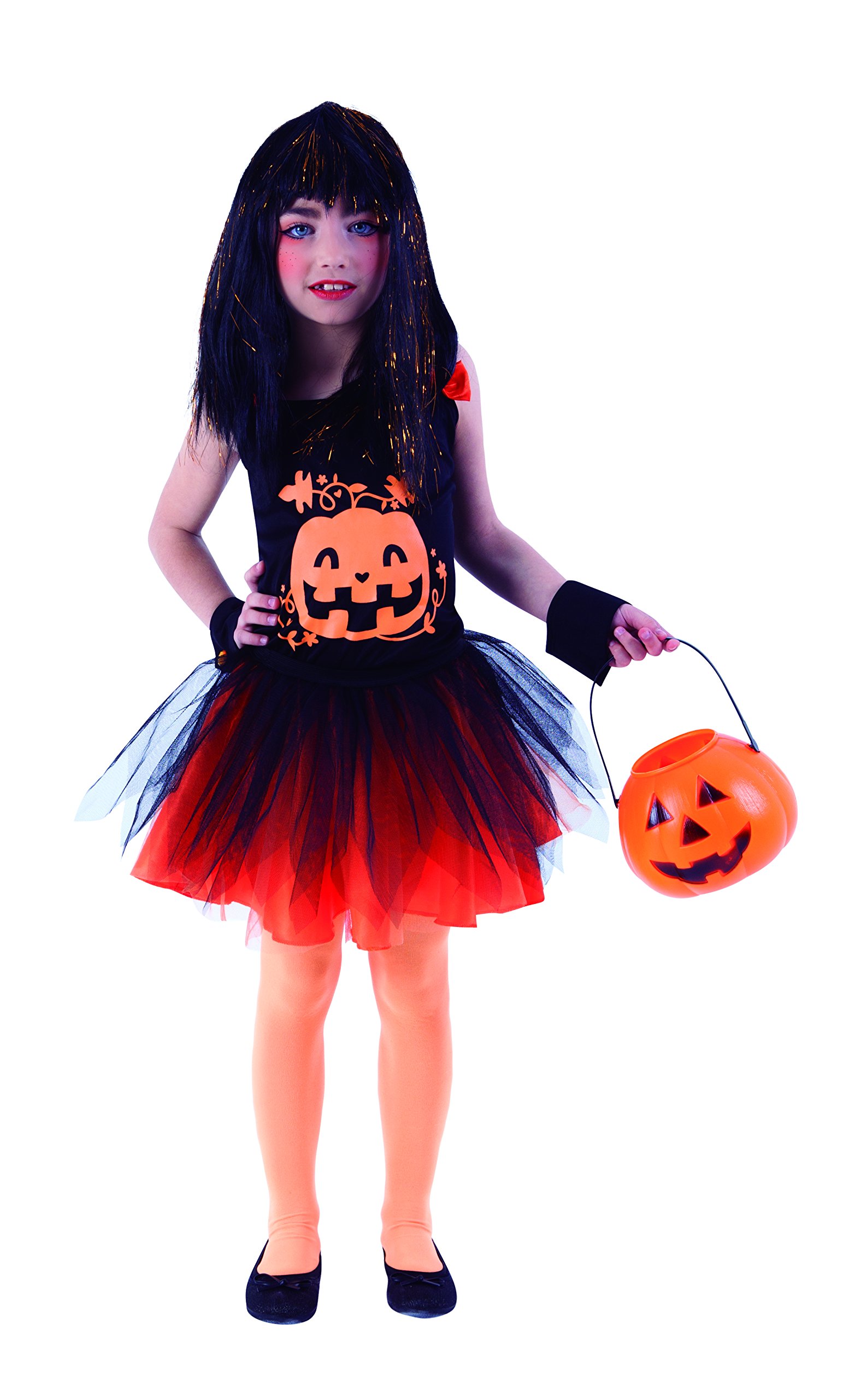 Costume Copricapo A Mantello Zucca s8215