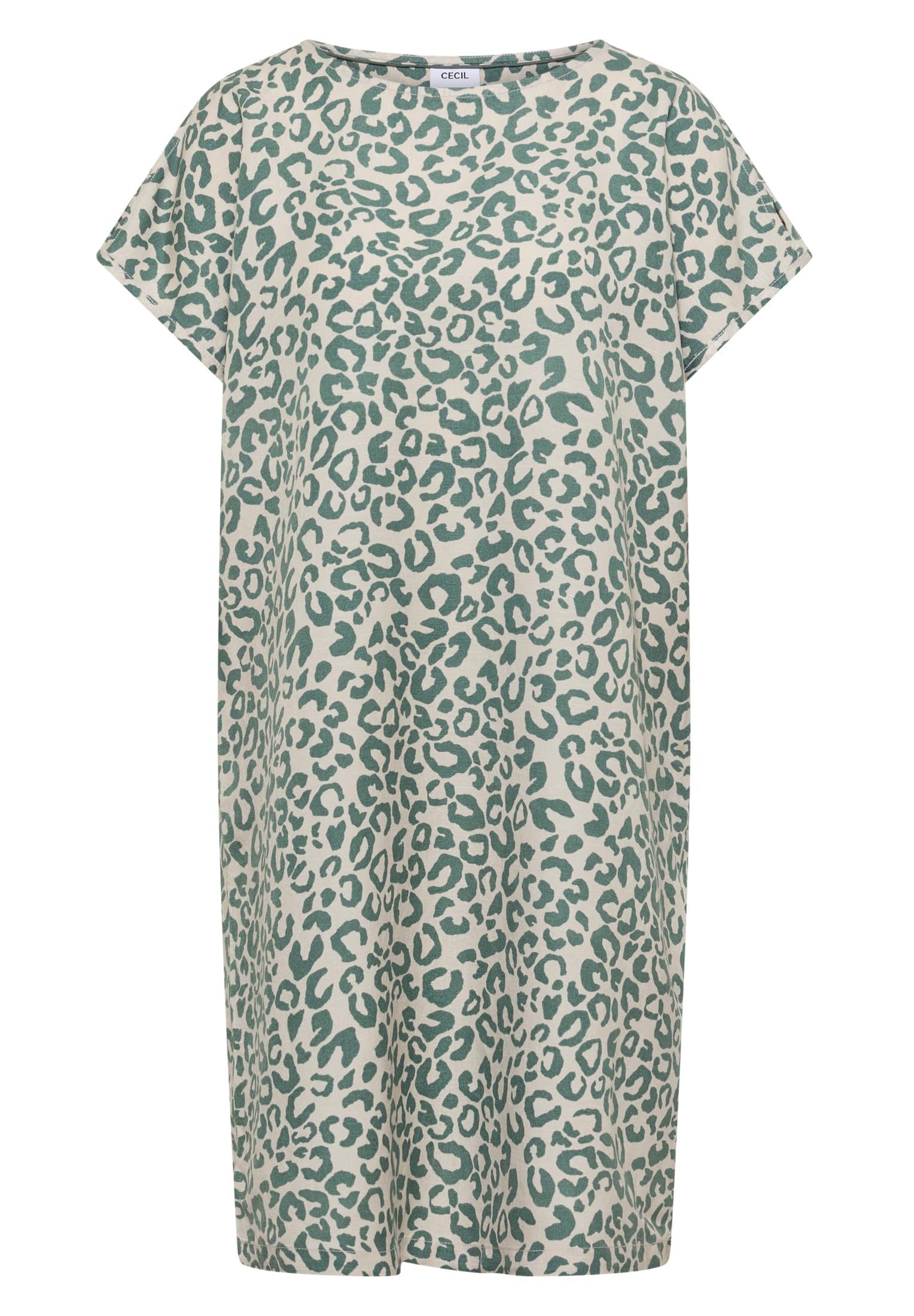 Cecil Damen 1408946 Leo Leinenmix Kleid (1er Pack)