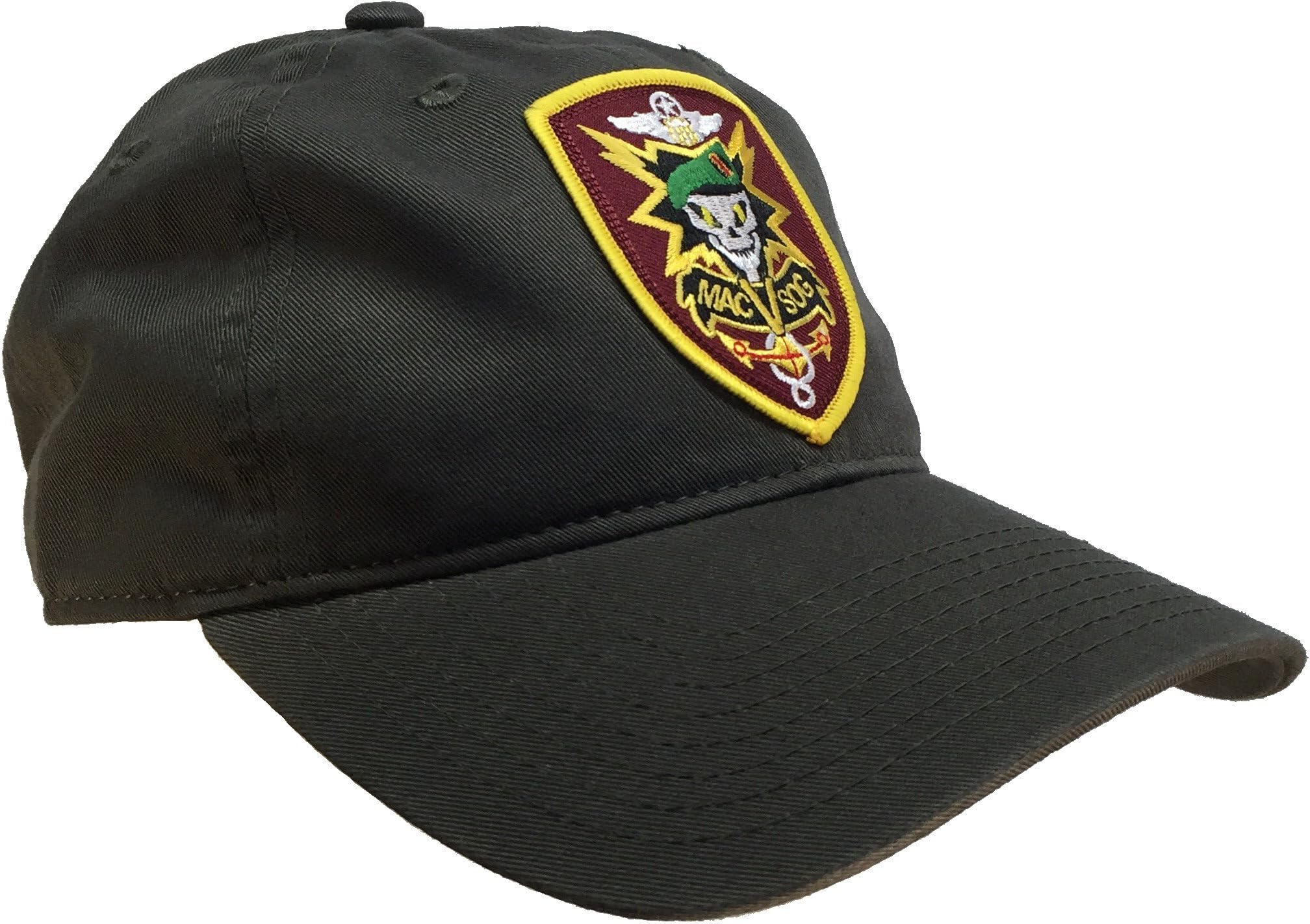 MACV SOG Hat 100% Cotton OD Green Ball Cap
