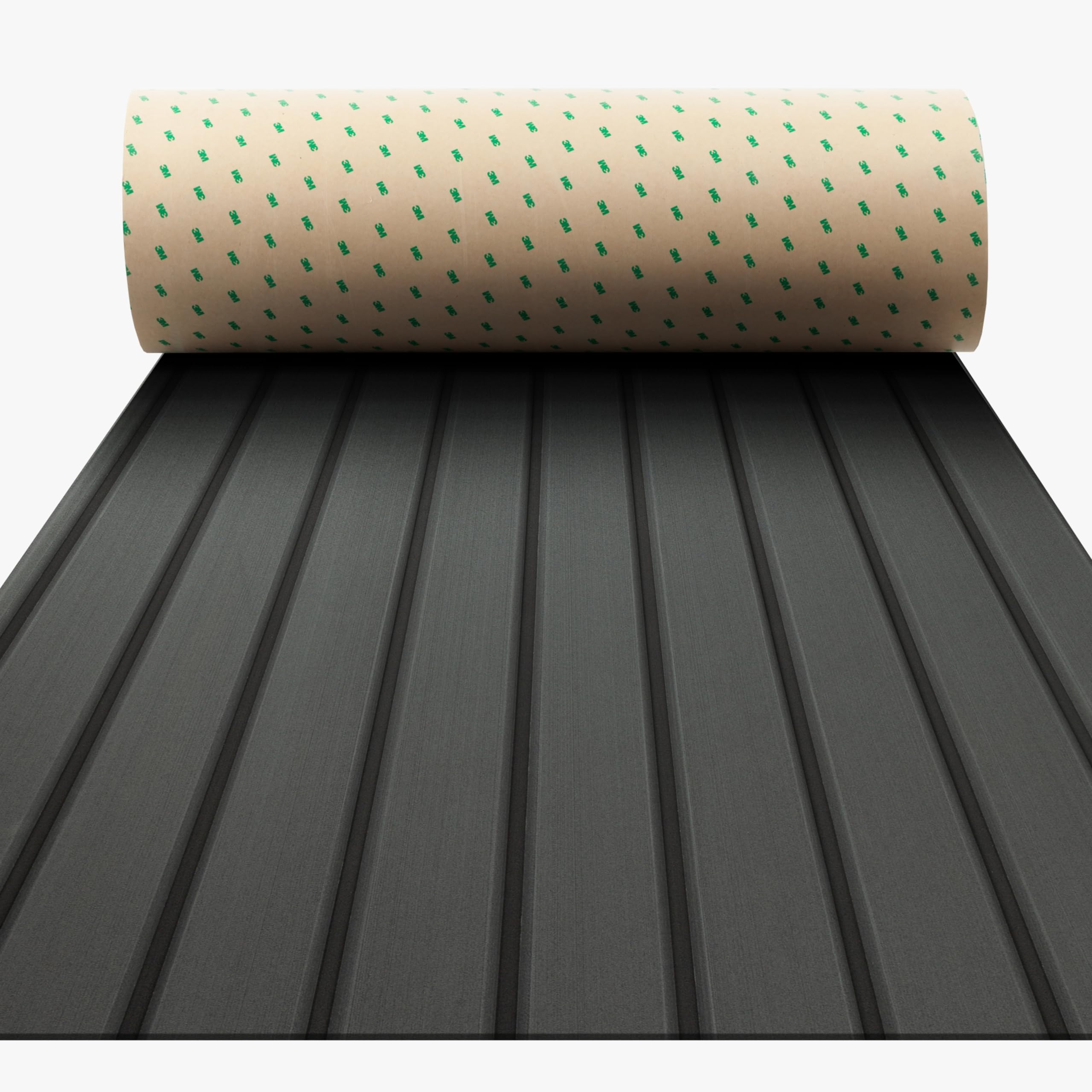 Boat Flooring - EVA Foam Boat Decking - Self-Adhesive Boat Mat Faux Teak Marine Carpet for Boats RV Yacht Kayak 86.6"x43.3"/21.7"