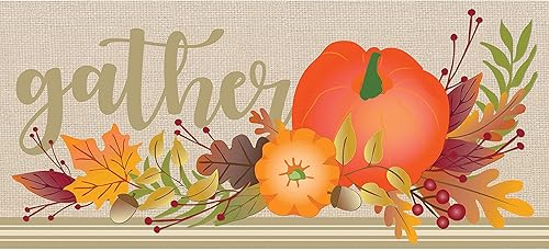 Miniatura 8 de Evergreen Flag Sassafras - Juego de 5 tapetes intercambiables para puerta de entrada  Interior y exterior  Felpudos de 22 x 10 pulgadas y bandeja de