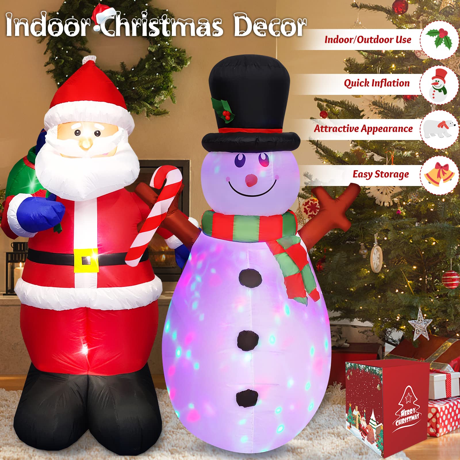 Danxilu 5 FT Inflatable Christmas Decorations - Image 4