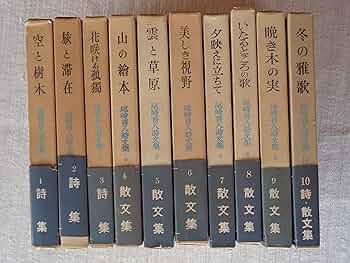 尾崎喜八詩文集全10巻 Amazon.co.jp: 尾崎喜八詩文集 全10巻セット : 尾崎 喜八