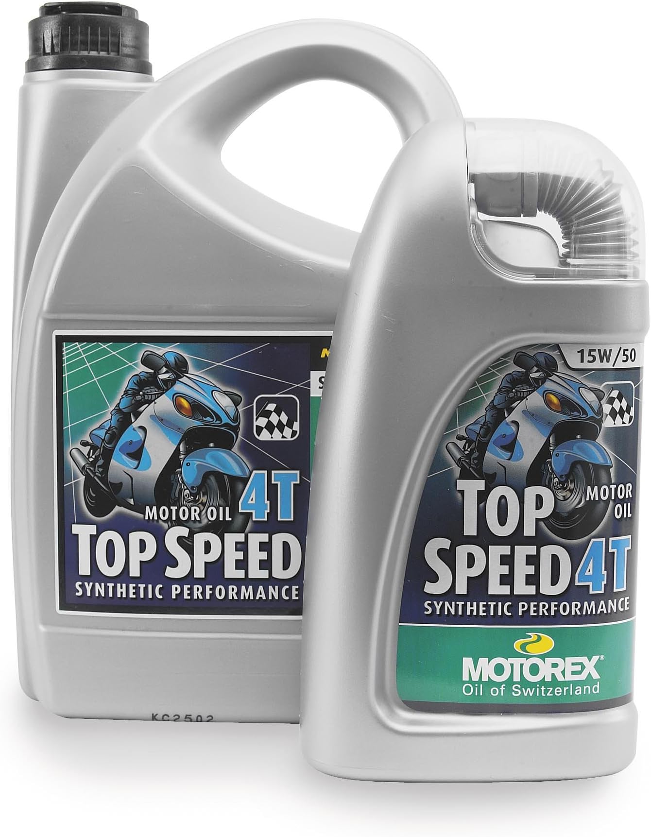 Motorex TOPSPD 4T 15W50 100% SYN 1LTR Engine Oil Top Speed 4T - 435-100
