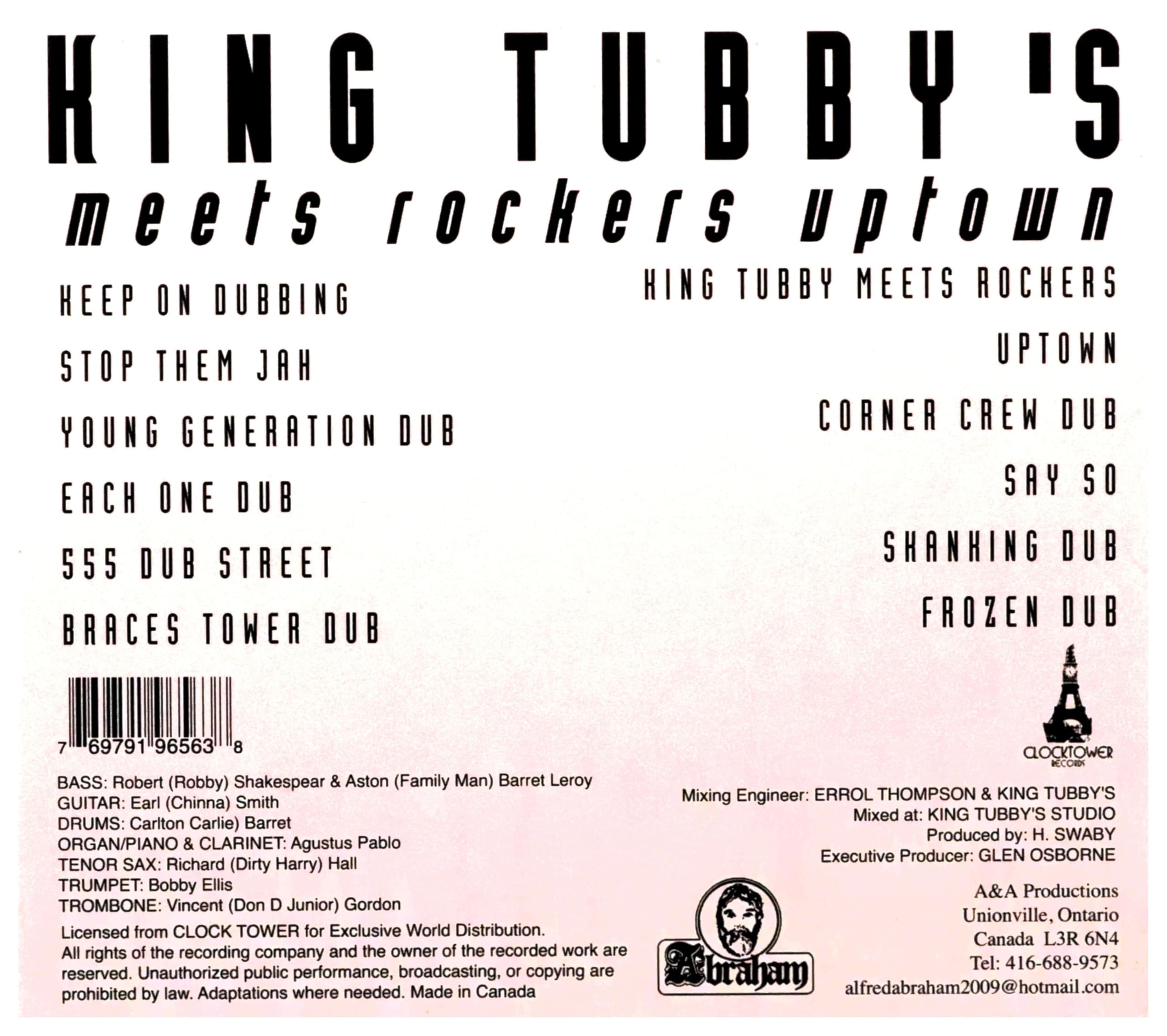 King Tubbys Meets Rockers Uptown