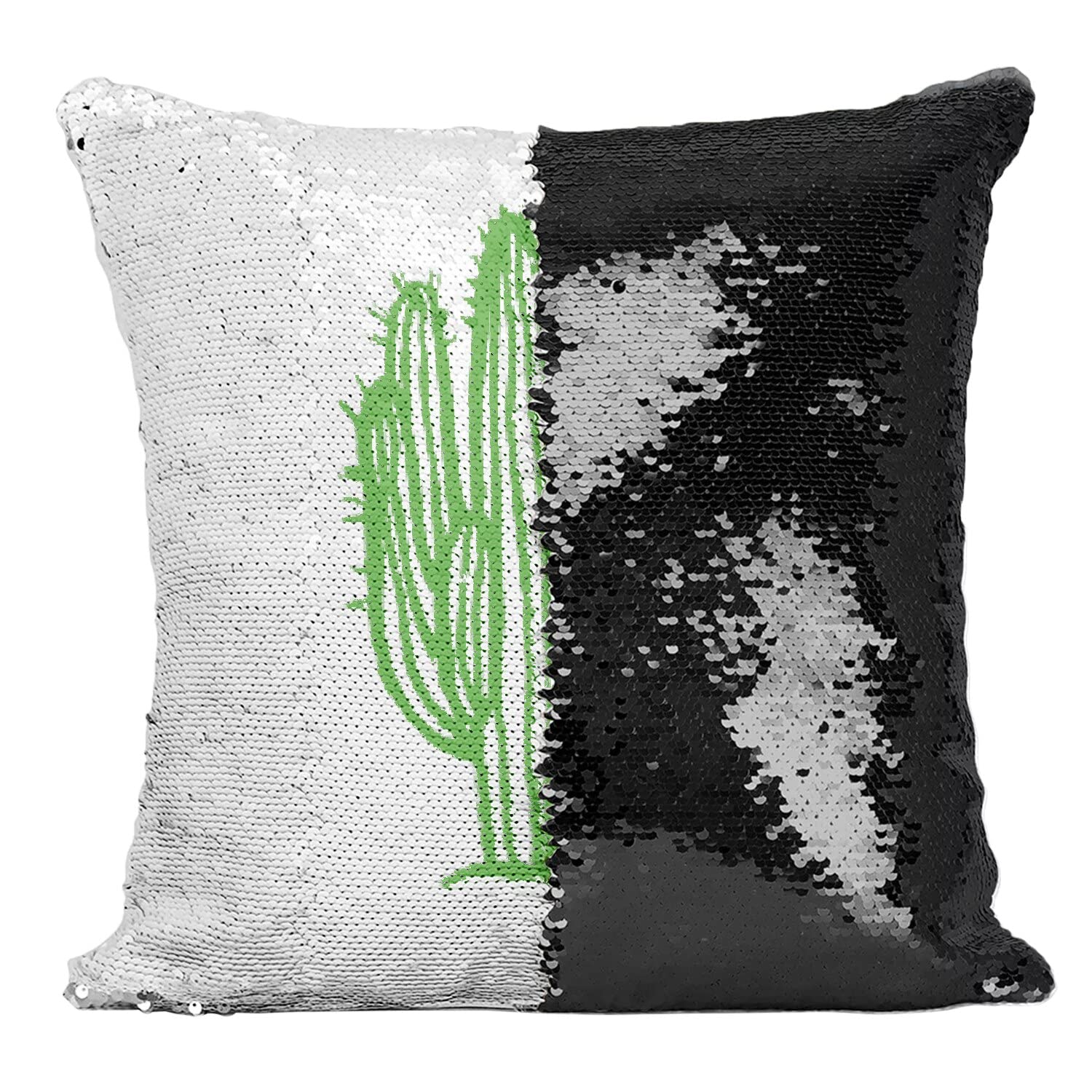 Coussin Cactus humour noir pour décorer un canapé moderne