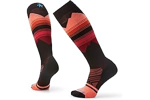 Women's Ski Targeted Cushion Pattern Over the Calf Socks