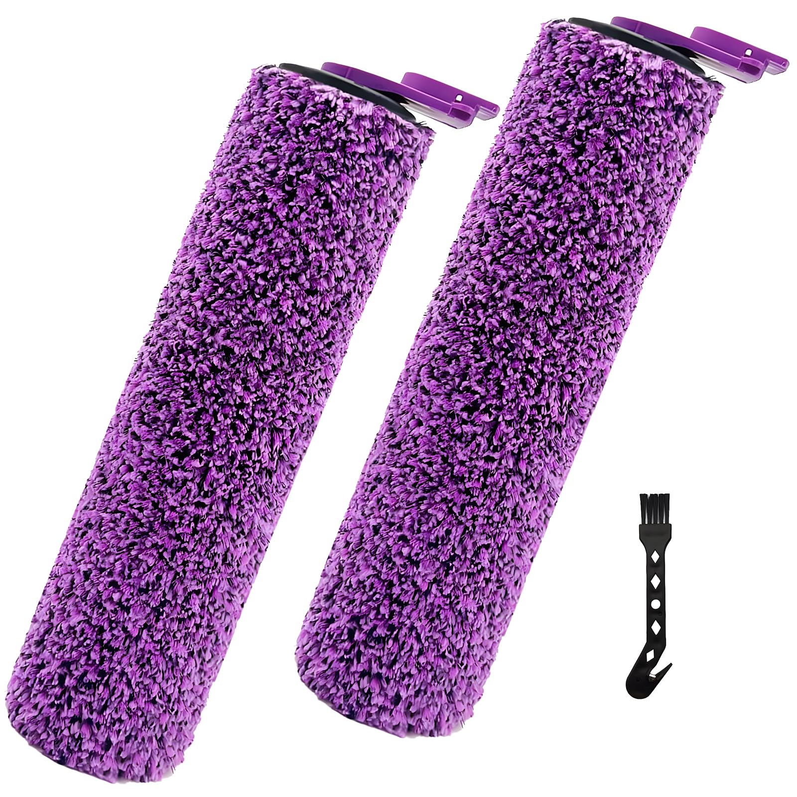 Shark Steam Vacuum Cleaner 3-in-1 Brush Roller Kit, Steam Mop Compatible with Shark (Models) SD200/SD201/SD201C/SD201Q/SD205 Vacuum Cleaners, 2 Roller Brushes, 1 Cleaning Tool Brush