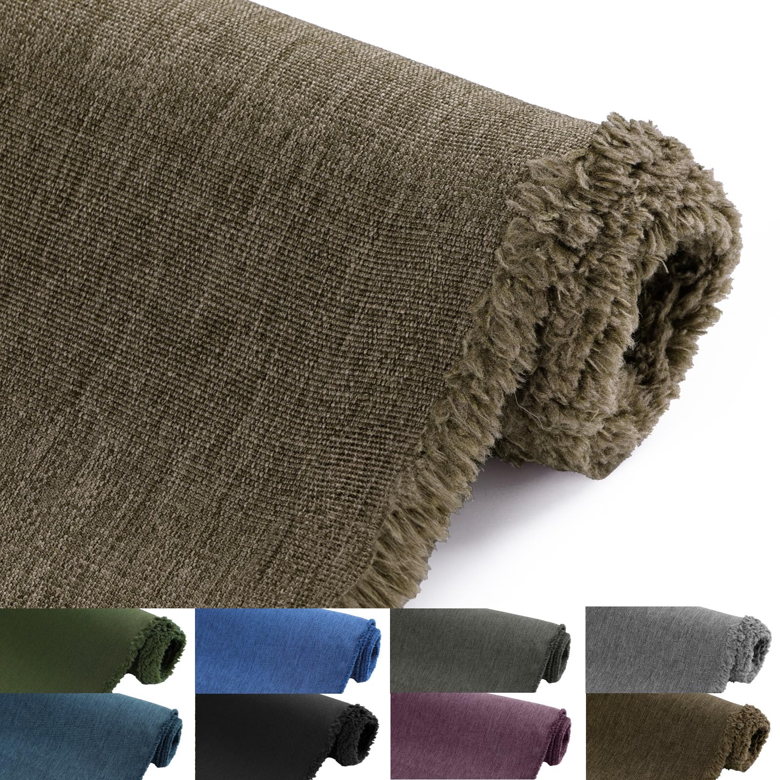 Waterproof Canvas Fabric by The Yard, 58inch 600D Upholstery Fabric Polyester Material Outdoor Water Resistant Material for Sewing Chair Patio Cushion