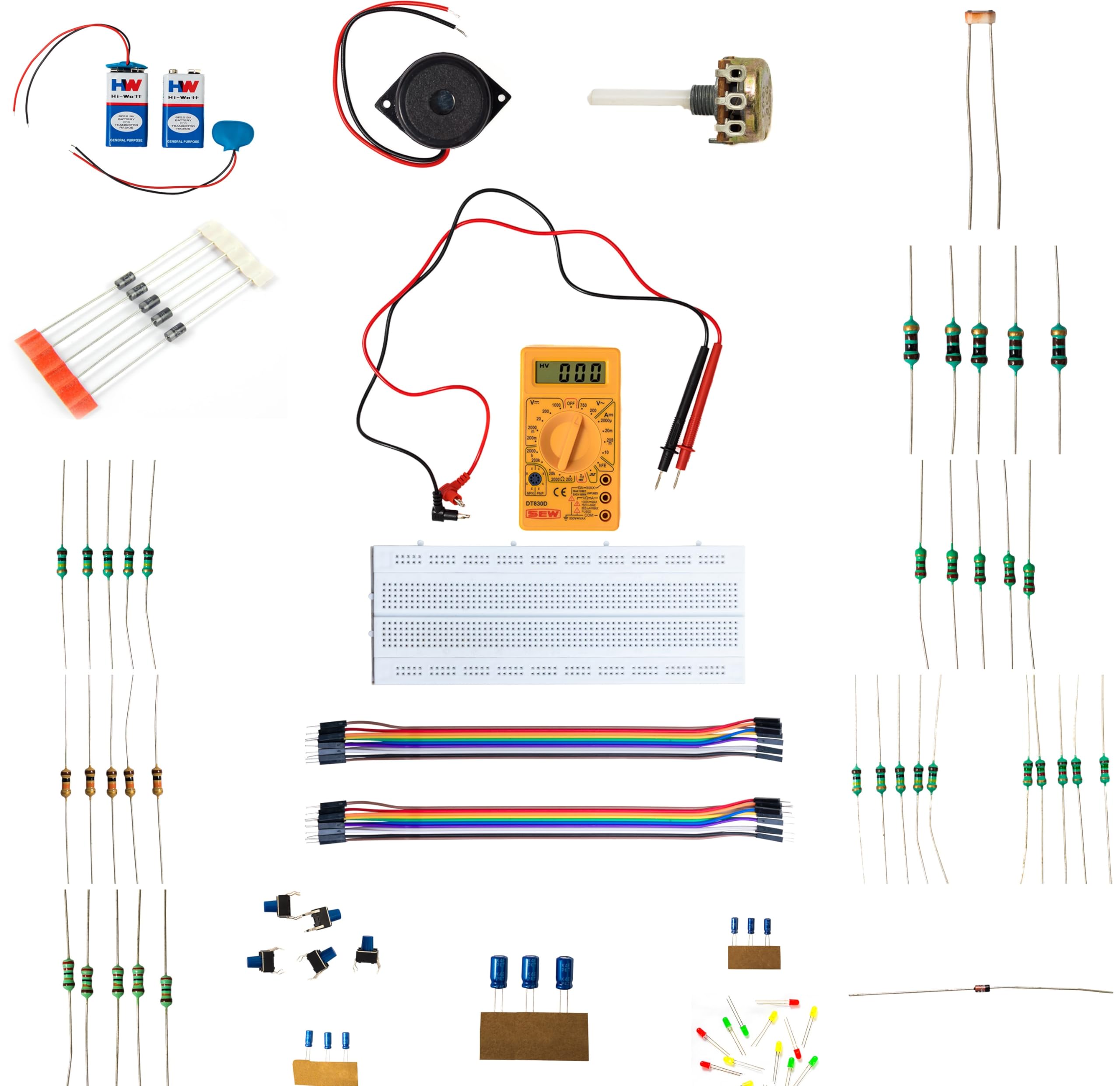 Electronic Project & Circuit Learning Kit with Guide Materilal | Suits Electronic Aspirants Students from Begineers to Placement Level & Hobbyist | Cash Back Inside The Pack | Learn and Earn Concept (B0CJ3J4DCN) Amazon Price History, Amazon Price Tracker