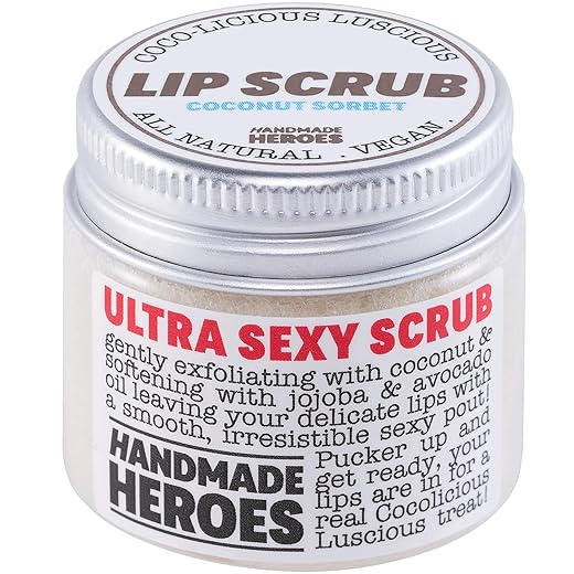 Handmade Heroes Coconut Lip Scrub