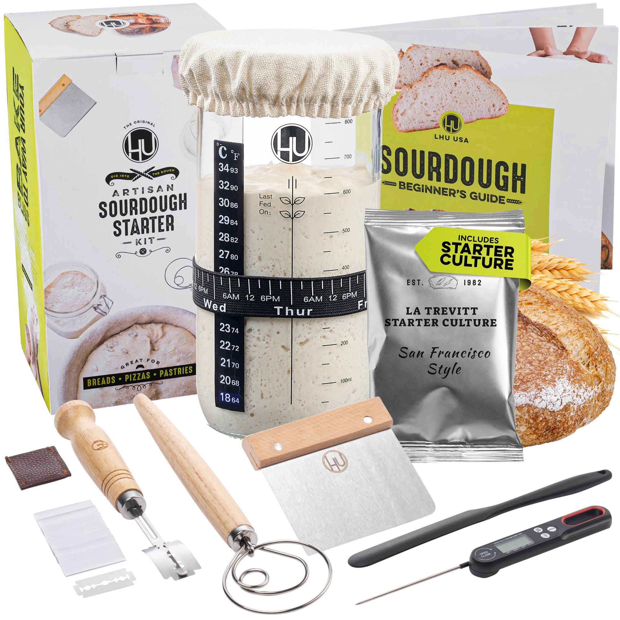 LHu Sourdough Starter Kit