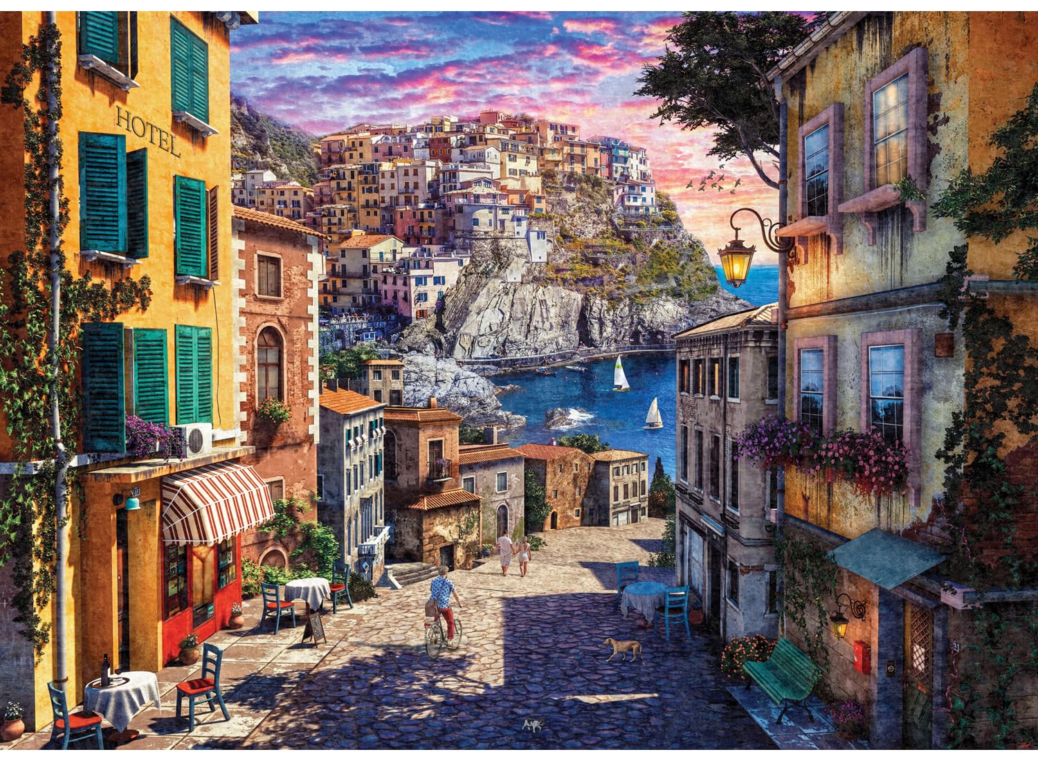 Anatolian Puzzle - Italian Sunset Coast, 3000 Piece Jigsaw Puzzle, #4932