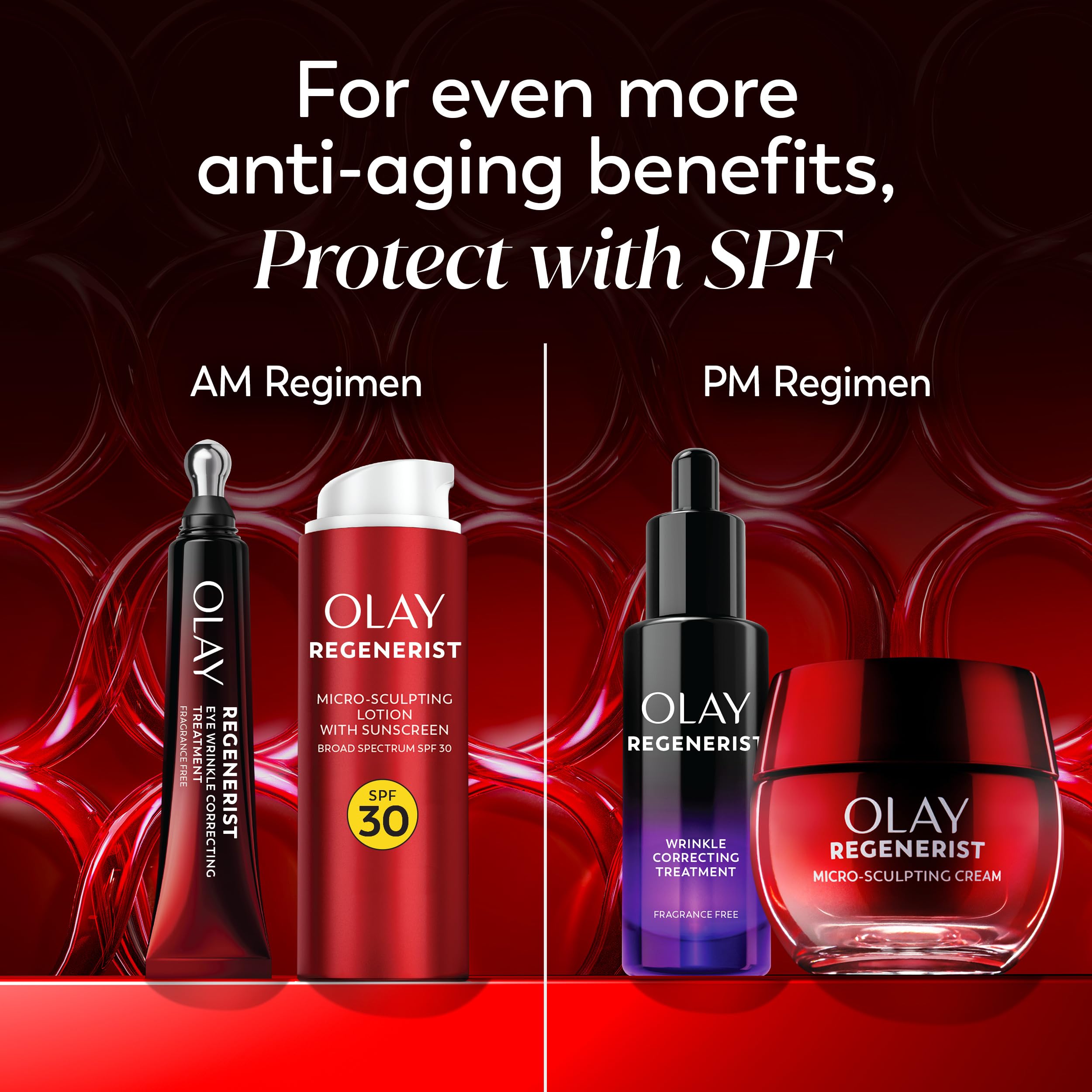 Olay Regenerist Micro-Sculpting Cream z Sunscreen Advanced Anti-Aging 50 ml, opakowanie może być różne