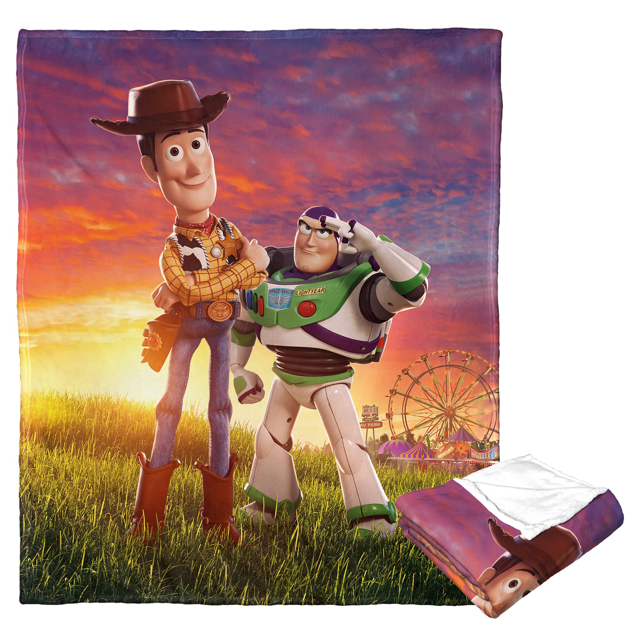 Amazon.com: Northwest Toy Story Silk Touch Throw Blanket, 50