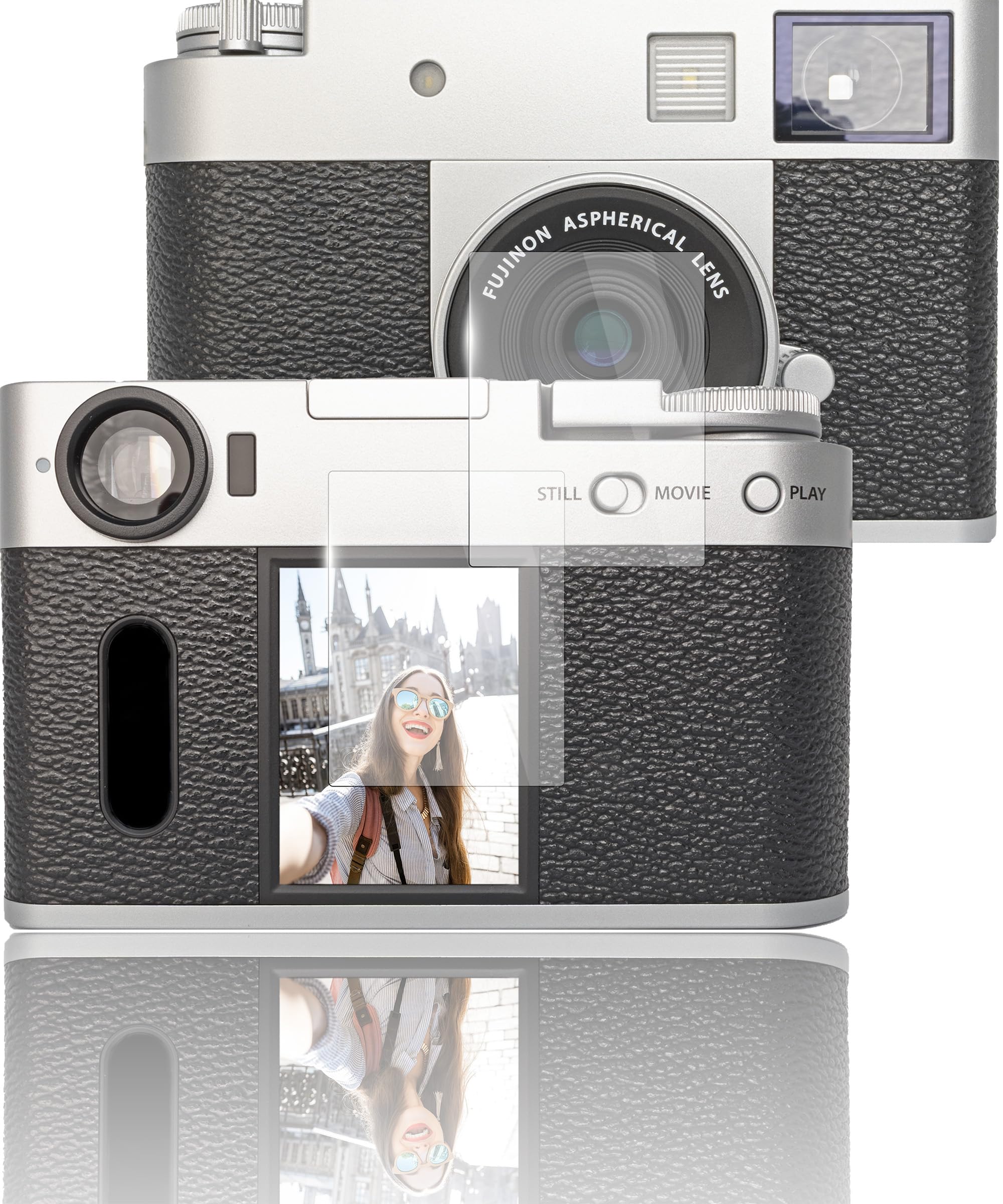 Amazon | sanwatrade ガラスフィルム FUJIFILM用 X half (X-HF1