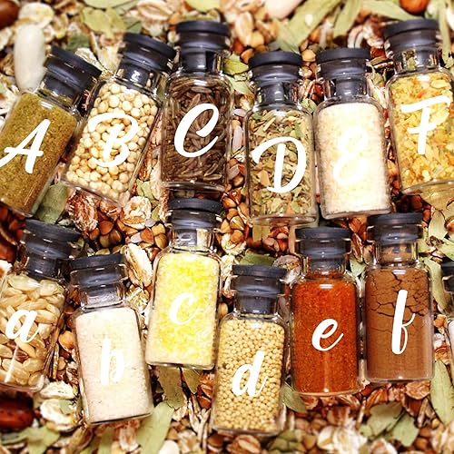 Miniatura 6 de 10 hojas de calcomanías de vinilo del alfabeto, calcomanías de letras mayúsculas y minúsculas, impermeables, autoadhesivas, letras para