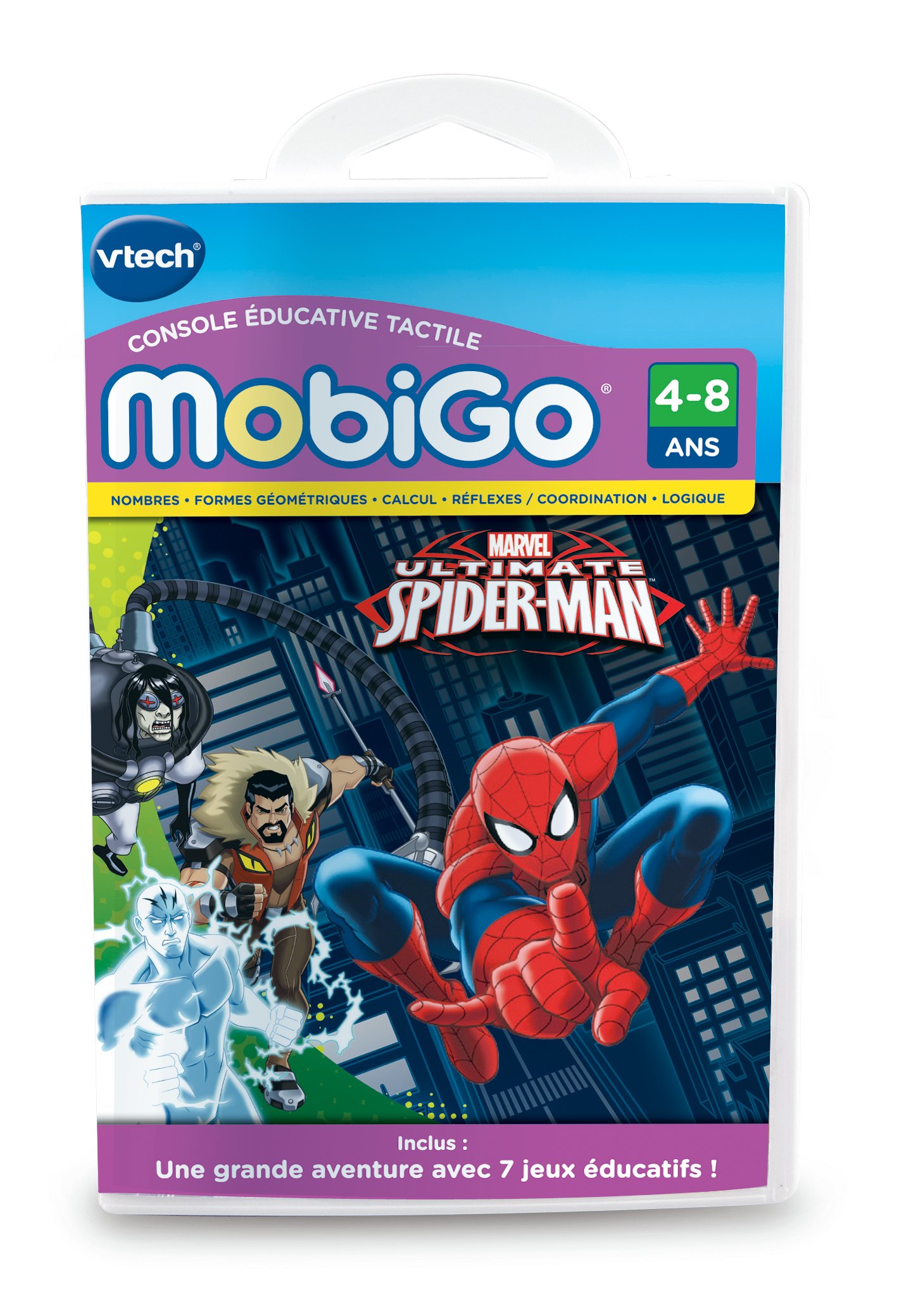 VTech Mobigo Spiderman Jeu Educatif Electronique