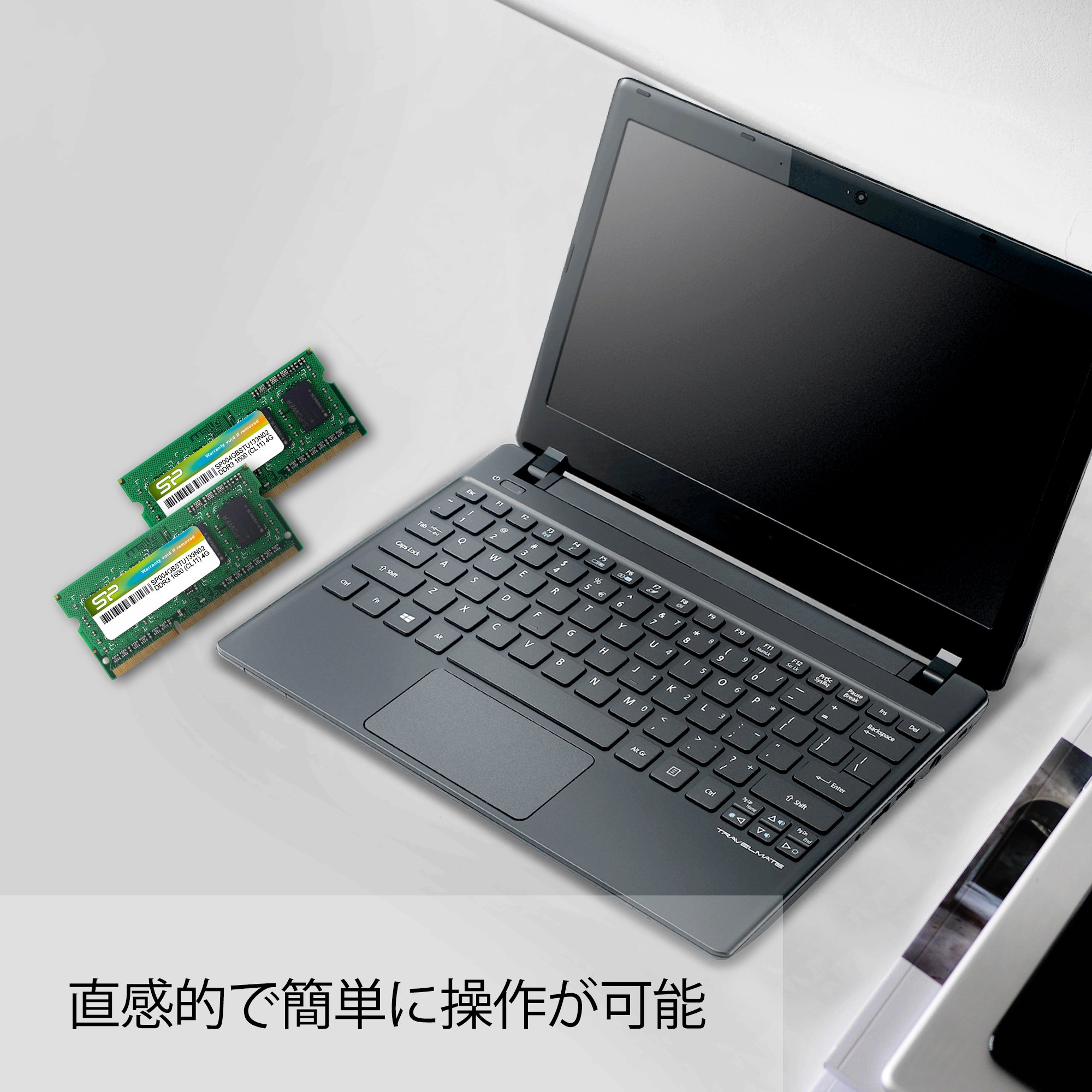 Amazon | シリコンパワー ノートPC用メモリ 204Pin SO-DIMM DDR3-1333