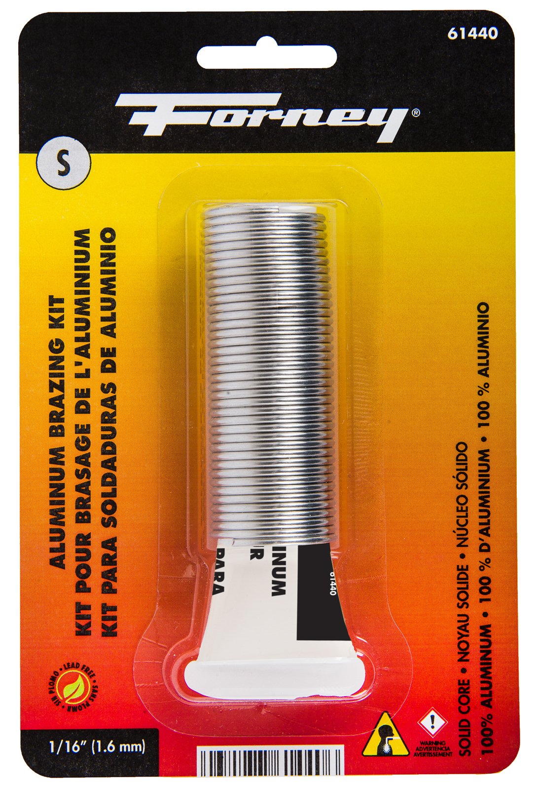 Forney 61440 Aluminum Brazing Kit, 1/16