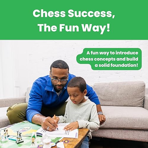 Miniatura 5 de Story Time Chess Libro de ejercicios de actividades, libro de aprendizaje educativo, juego de aprendizaje de ajedrez para niños, libro de trabajo de