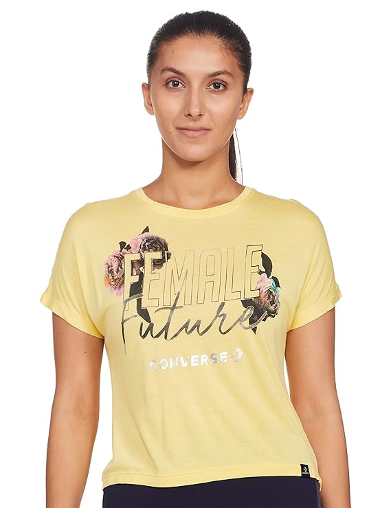 Buy Converse Women's Regular fit TShirt at Amazon.in