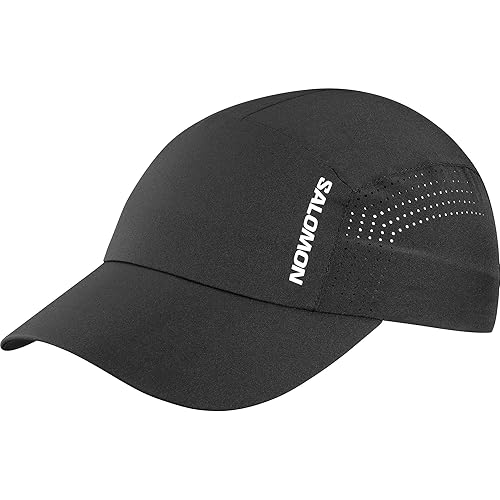 Salomon Shakeout Cap, atmungsaktive, leichte, schnell trocknende Laufkappe, minimales Volumen