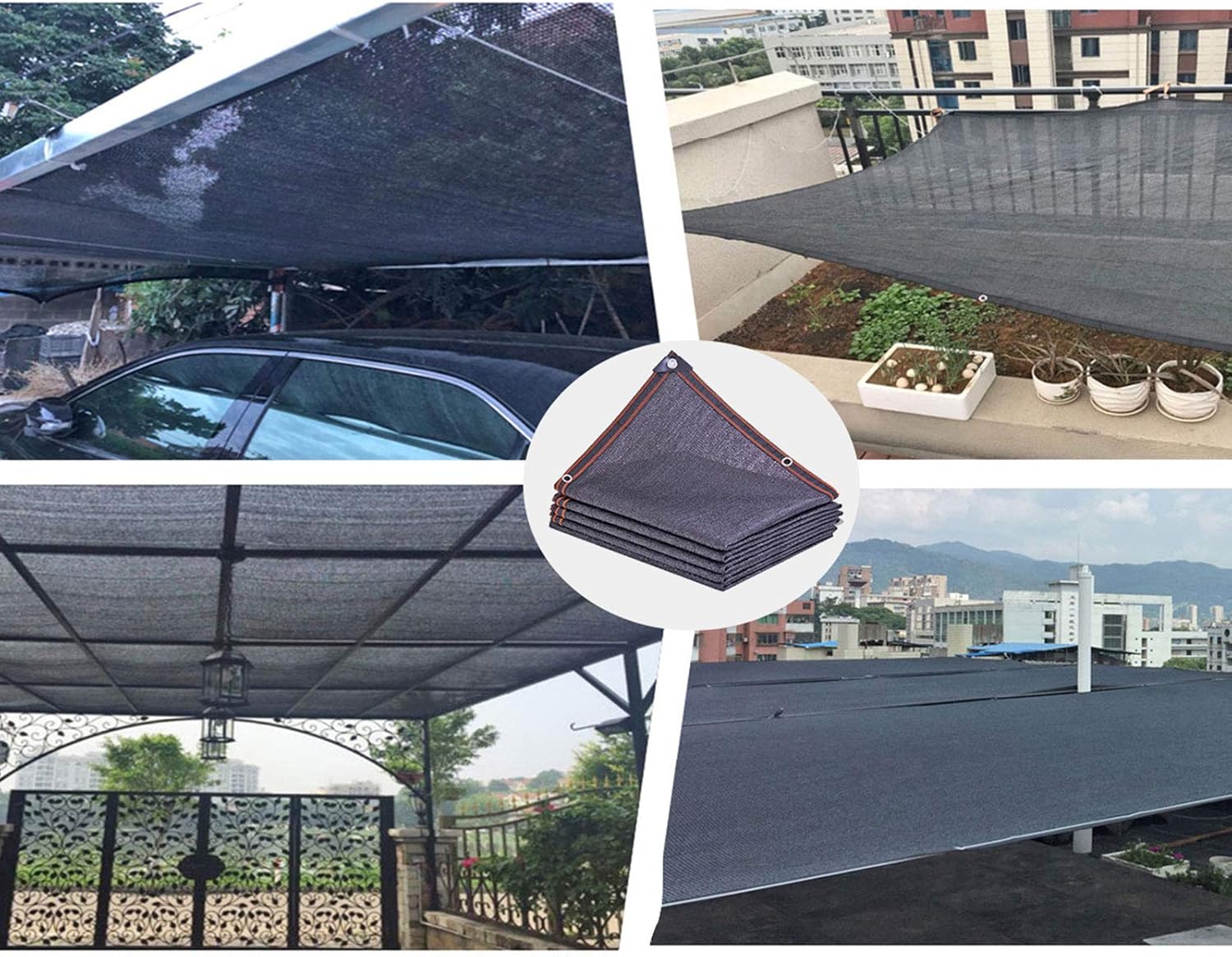 Woven Shade Cloth,Sunscreen for Plants,Mesh Tarpaulin with Anti-Ultraviolet Net,Cool and Breathable,Used for Garden Terraces Where Plants Cover The Balcony