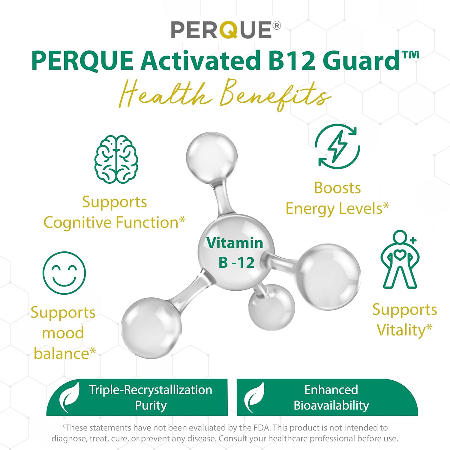 Perque Activated B-12 Guard (2000 mcg, 100 lozenges)