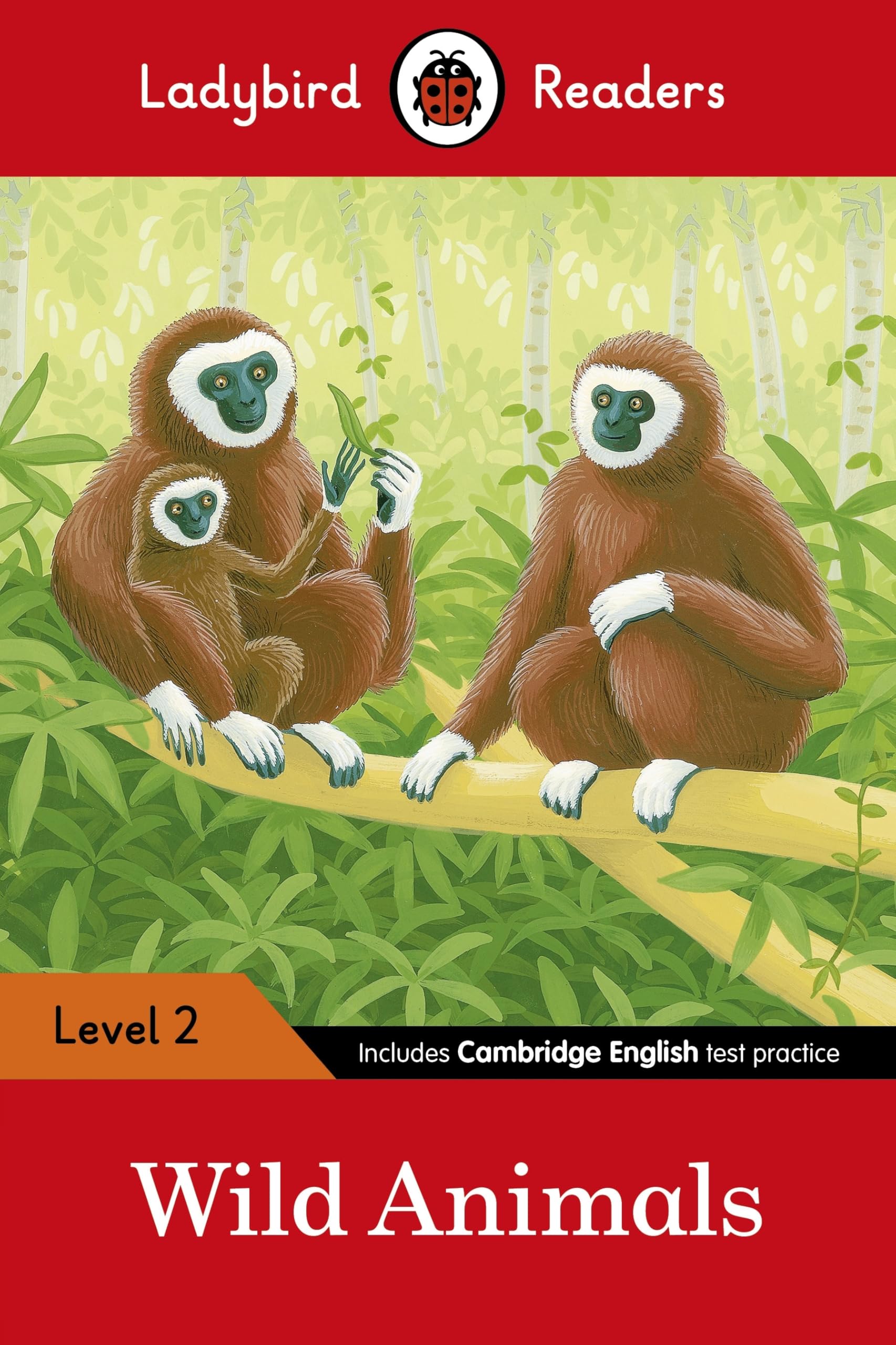 Ladybird Readers Level 2 - Wild Animals (ELT Graded Reader)
