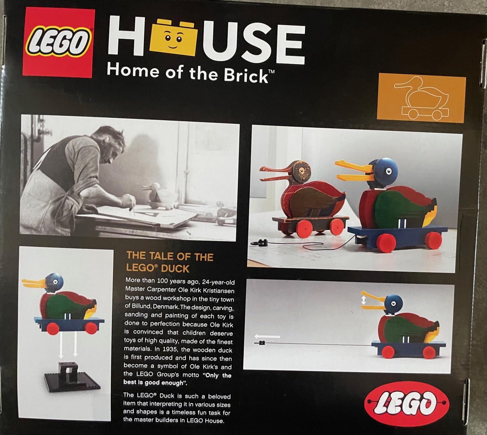 LEGO "The Wooden Duck Limited Edition 1