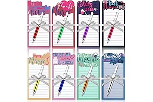 Laumoi Nurse Notepad and Injector Pen Set: Cool Gifts for Medical Professionals