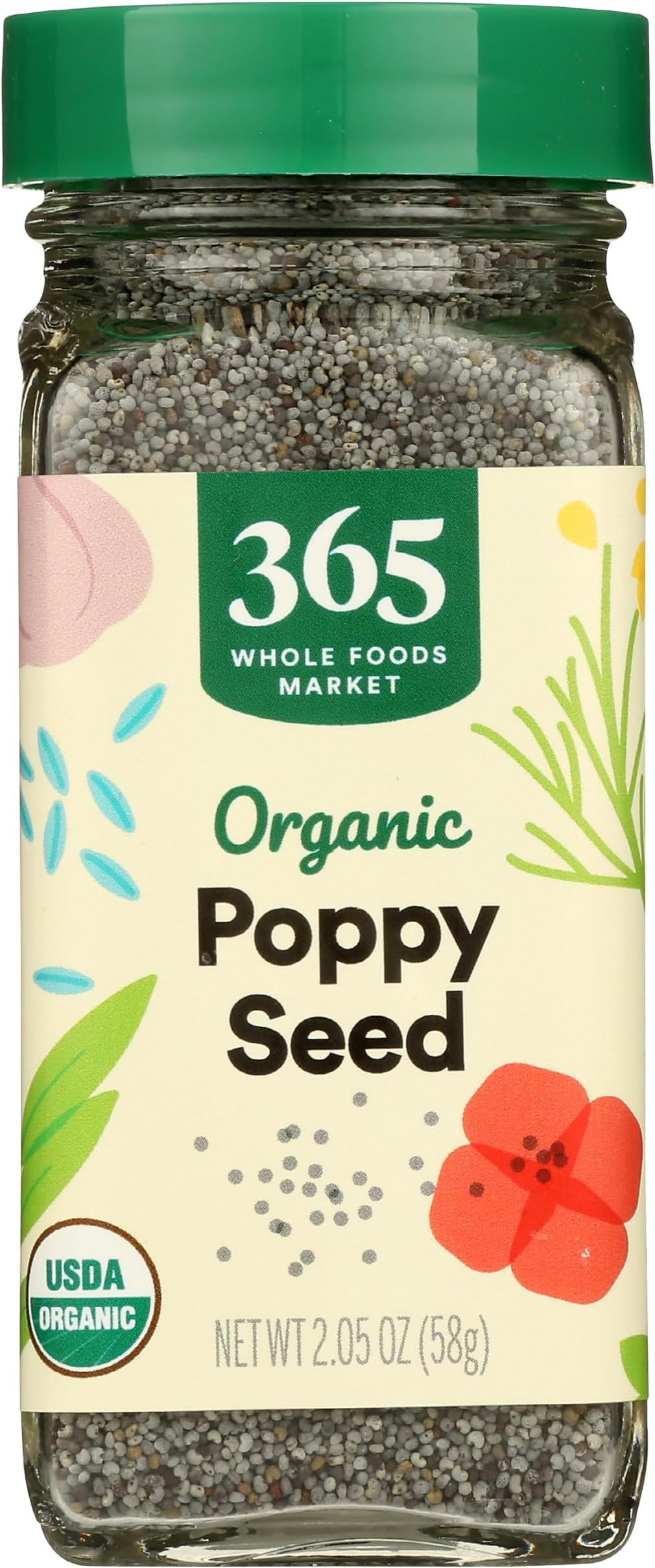 365 by Whole Foods Market, Organic Poppy Seed, 2.05 Ounce
