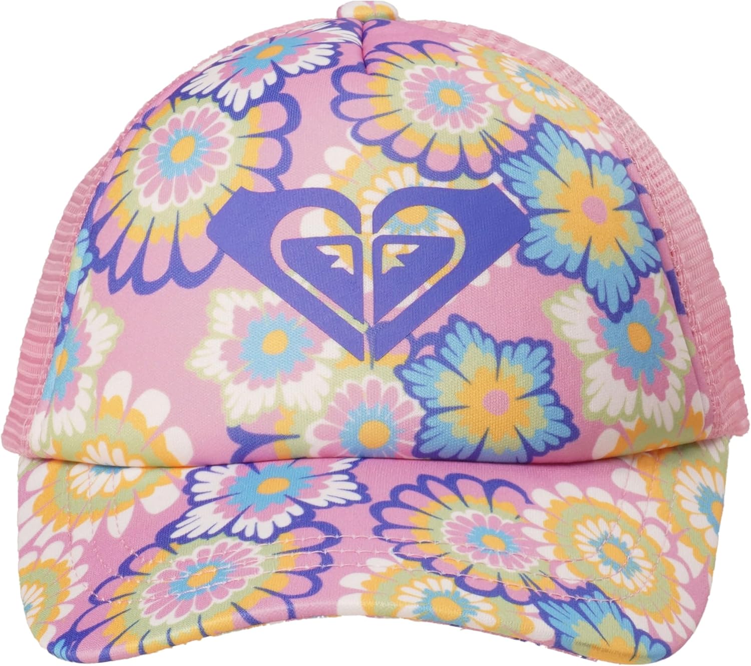 Roxy Girl's Sweet Emotions Trucker Hat – Adjustable Summer Cap with Mesh Back, Lightweight and Breathable - Image 2