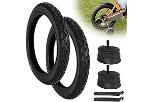 JIAYAN 16 inch Bike Tire and Inner Tube Set