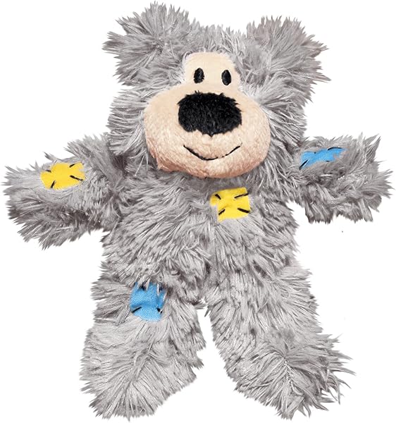 KONG Softies Giocattolo per Gatti a Forma di Orsetto