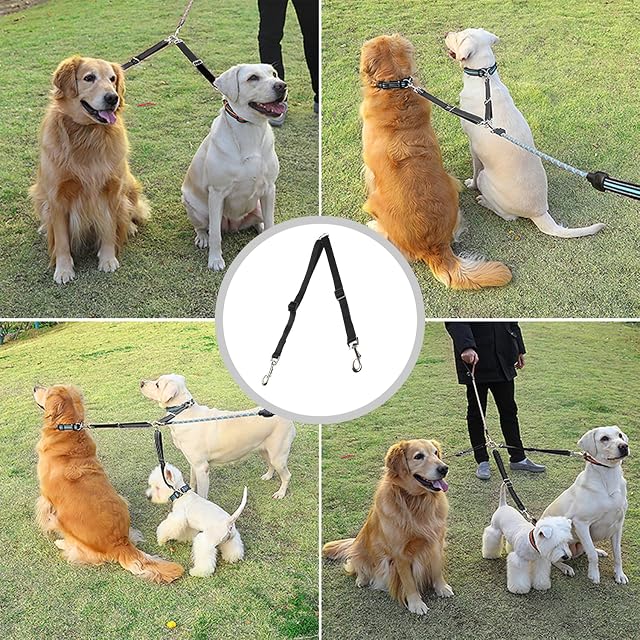 Foto 6 de 6 de 1 Correa de Perro con Dos Extremos, 2 Pajaritas, Correa de Dos Extremos, Correa para Mascotas