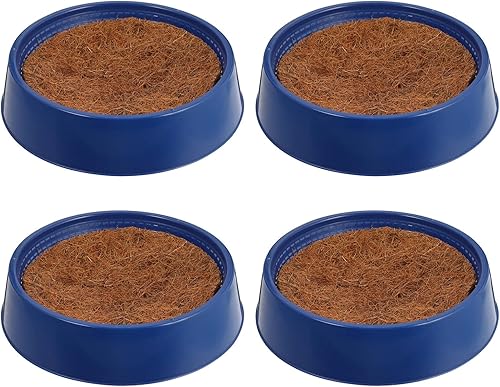 Miniatura 1 de 4 cuencos de plástico para anidar pájaros, nido de paloma, nido de cría, caja de nido, cuenca de huevos con alfombrilla de hierba para palomas,