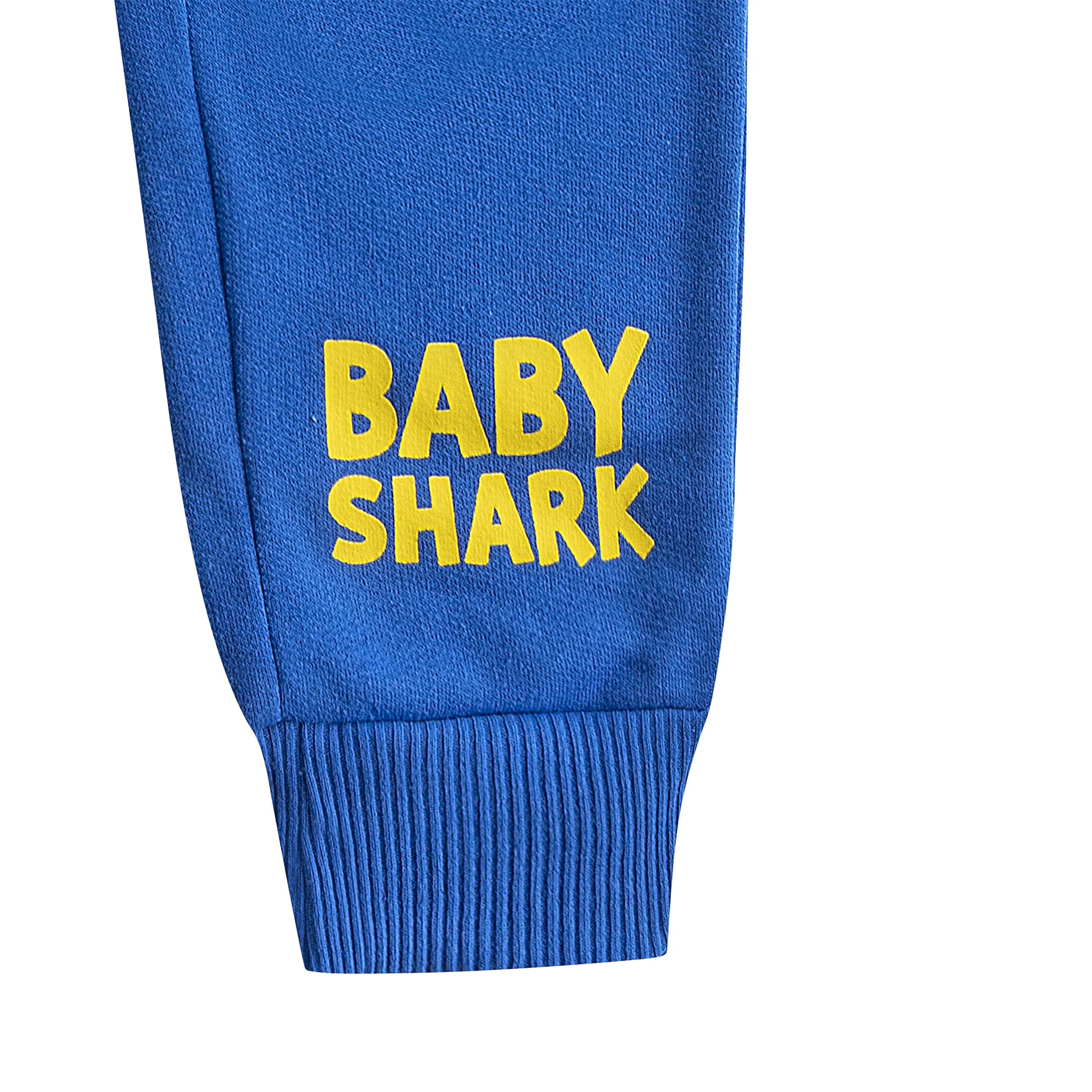 Nickelodeon Baby Shark 2 pezzi pantaloni sportivi per bambini piccoli blu giallo
