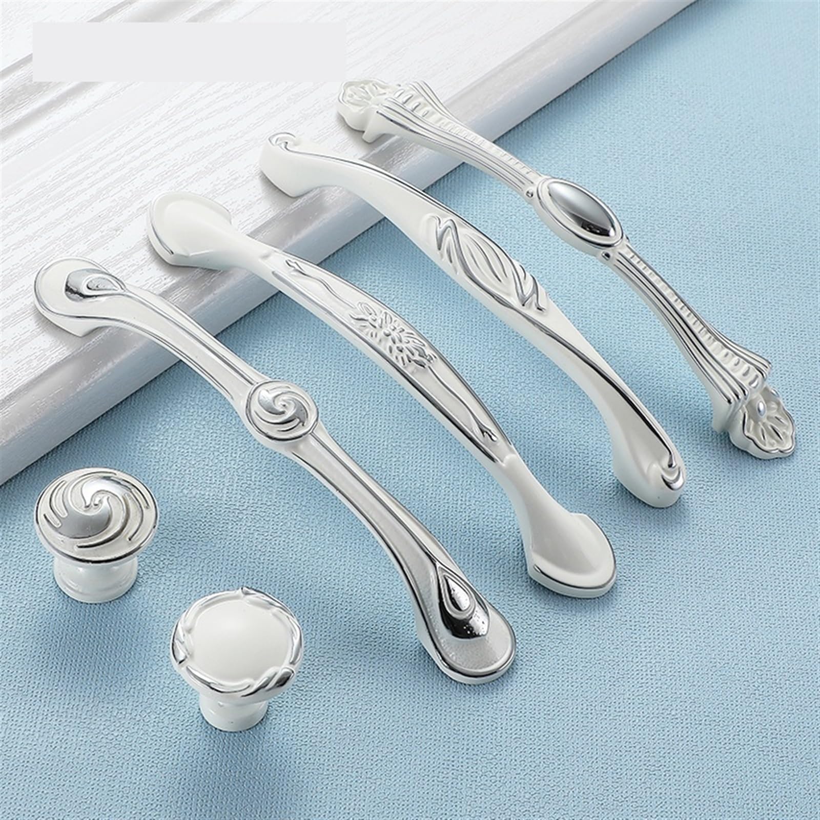 Poignées de porte de placard de cuisine en zinc NALsa 637-96 robustes et ergonomiques