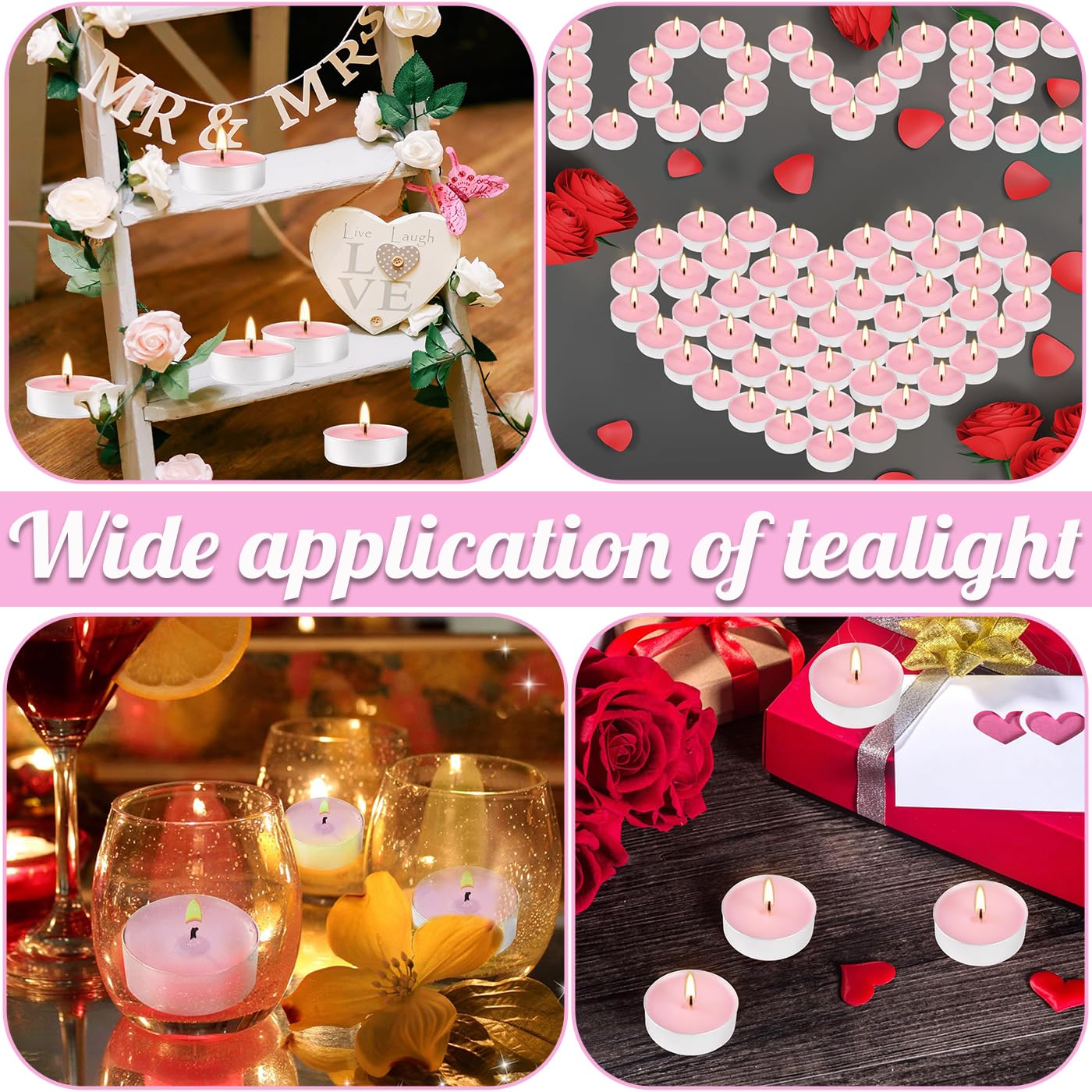 10 Pièces Bougie Pièce Maîtresse De Table Bougies Chauffe-Plat Spa Bougies Chauffe-Plat Votives
