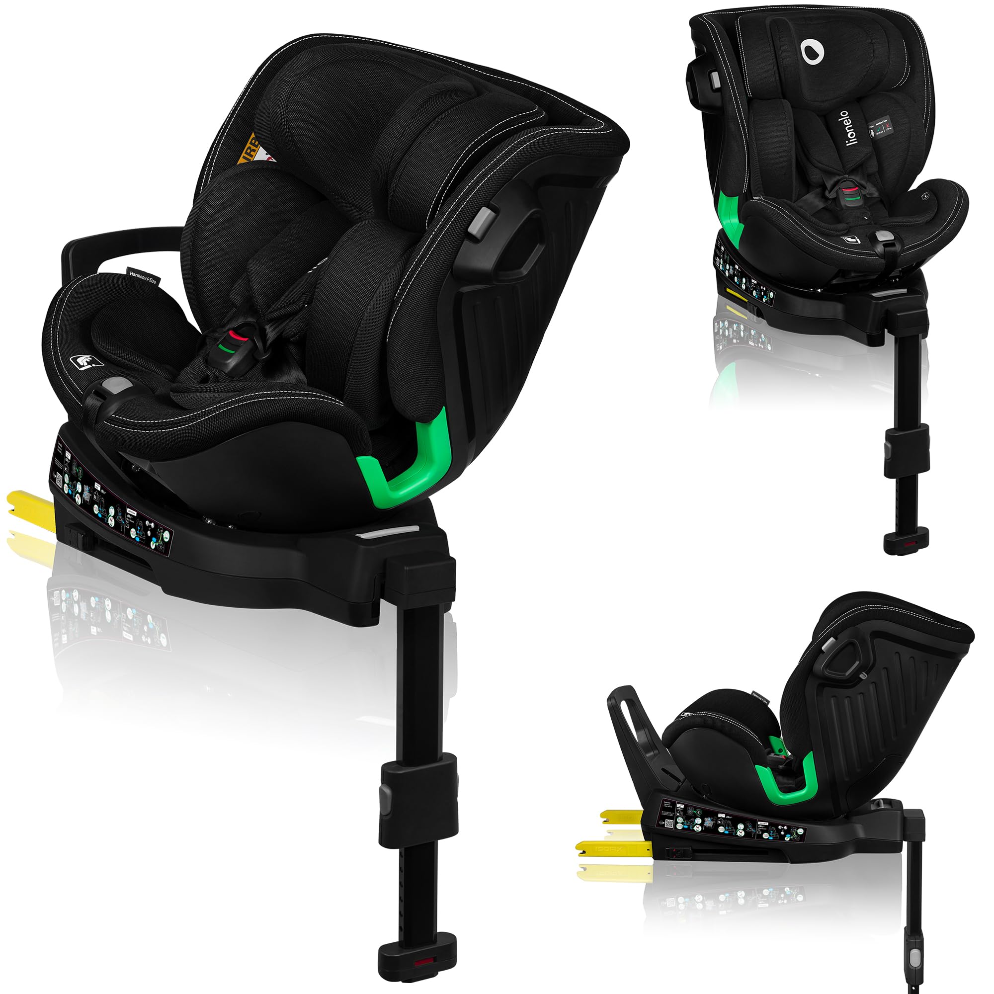 LIONELO Harmony i-Size Car Seat 40-150 cm with 360° Swivel — image 1