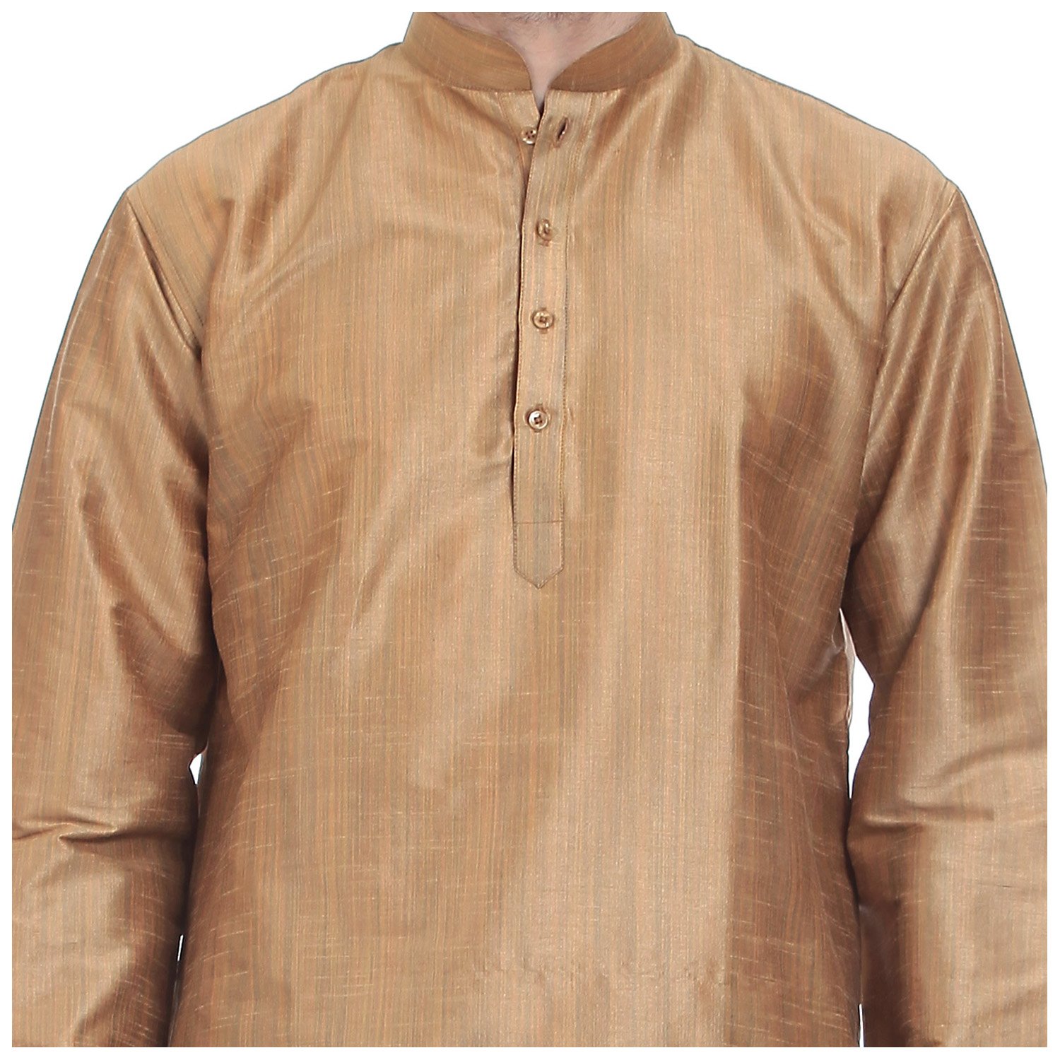 Tag 7 Pijama Kurta Art Silk Hombre 38 Beige, Beige, 40