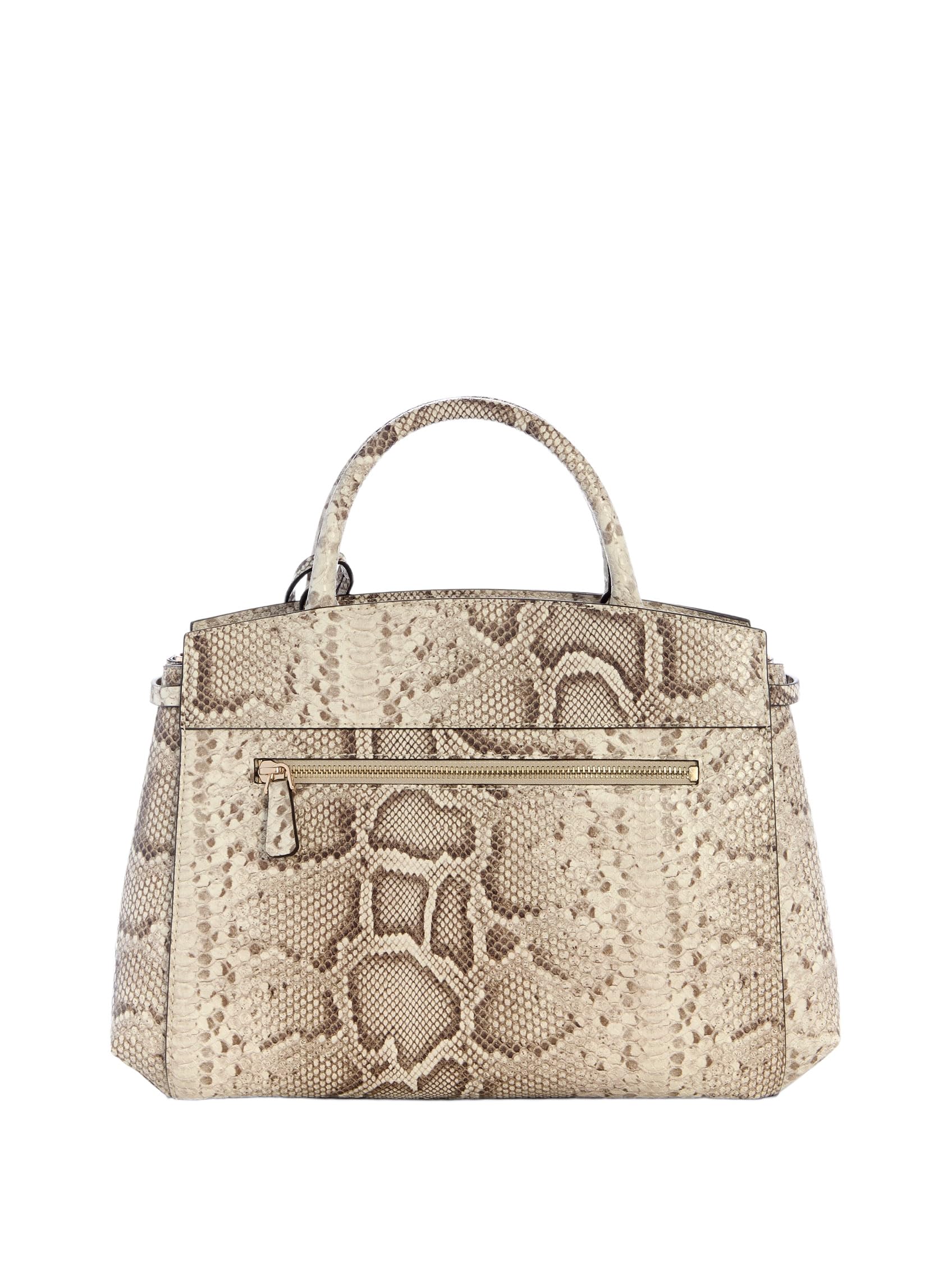 GUESS Melinda Python Satchel