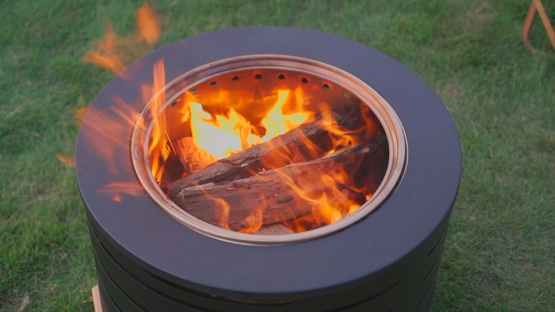 omadesign ✖️ PURIBASE 究極firewoodstand Amazon.com : FIROW Portable Outdoor Fire Pit Set, 19 Inch