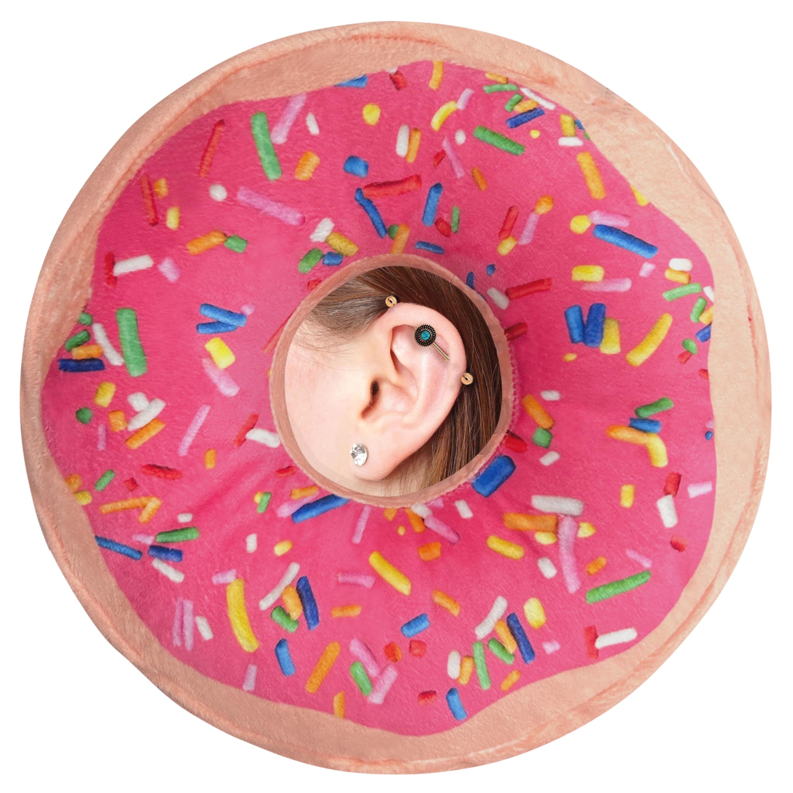 BVOKQUC Ear Piercing Pillow with Washable Cover